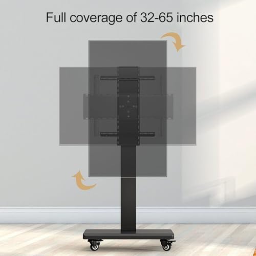 Soporte móvil para TV con ruedas, 32-65 pulg. miniatura 6