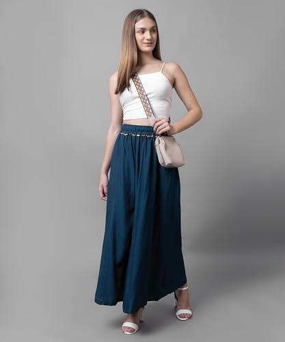 Image of Rayon Comfort Fit Palazzo