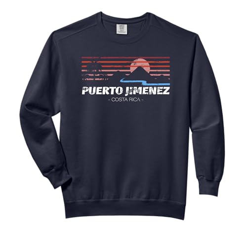 Puerto Jimenez Costa Rica Comfort Colors Adult Sweatshirt