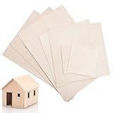 【Fácil de cortar】--- Estas láminas de madera contrachapada son de madera contrachapada liviana, de 1,5 mm de espesor. Después del corte, la superficie cortada se puede pulir con papel de lija.