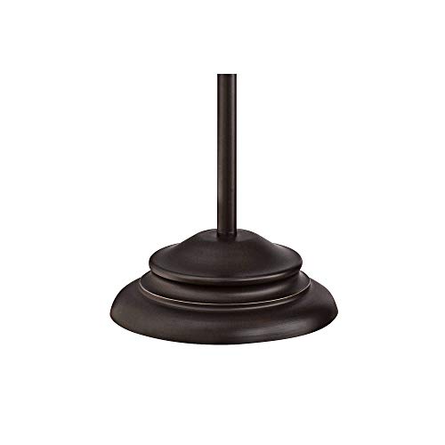 Franklin Iron Works Wyatt Ii Industrial Rustic Farmhouse Arc Floor Lamp Standing 66" Tall Dark Bronze Brown Metal For Living Room Reading Bedroom Office House Home Decor #TOP6