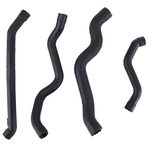 Image of Set of 2 Valve Cover Gaskets and Hose Set for Mercedes-Benz ML320 ML350 ML430 E320 CLK320 C280 SLK320 C240 S500 SLK320 Replace 1179901578 20180482 1120180282 1120180182 1179901578 VS50758R