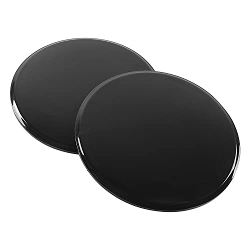 Exercise Core Sliders 2 Pcs ABS Dual Sided Workout Fitness Sliding Disc With 5 Pull Strap Portable Core Sliding Discs for Home Workout Training