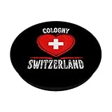 Zoom IMG-1 switzerland flag heart cologny city Zoom IMG-1 switzerland flag heart cologny city