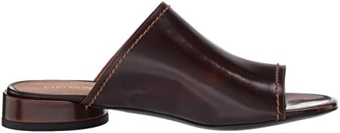 Emporio Armani Women's Open Toe Slide Mule, Brown, 38 Medium EU (8 US) | Image 5