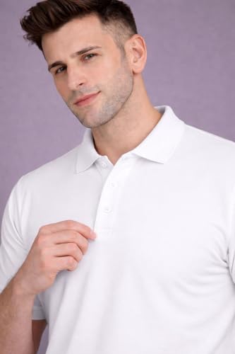 Image of Men Regular fit Polo Neck T Shirt||Casual Wear ||Half Sleeve Tshirt for Men