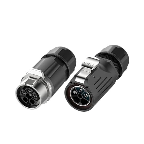 Conector de alimentacion a prueba de agua EW-LP28 de crimpado para vehiculos electricos 2