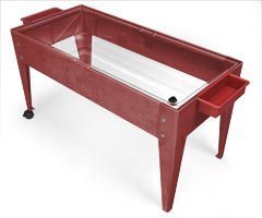 Manta Ray S9224 Clear Liner Sand And Water Activity Center with Lid And 2 Casters