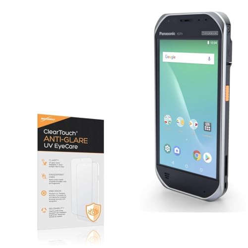 BoxWave Screen Protector Compatible With Panasonic Toughbook FZ-T1 - ClearTouch Anti-Glare Anti-UV EyeCare (2-Pack), Filters out Harmful Blue Light Reduce Fatigue