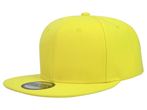 Image of Gelante Plain Blank Flat Brim Adjustable Snapback Baseball Caps Wholesale LOT 12 Pack