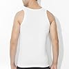 Molten Creek® 6X Mens Vests, Classic Sports, 100% Cotton Tank Tops, Sleeveless, Casual Undershirts, for Summer, Training, Gym Sports (UK, Alpha, XL, Regular, White) #1