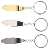 DIYEAH Abridor de Botellas Decorativo Forma de Tabla de Surf de Metal, Llavero Abridor de Bebidas Adecuado para Decoracion Verano y Accesorios para Playa, Pack de 3 Piezas