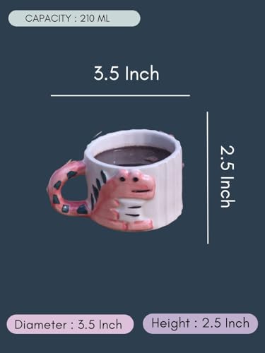 Image of Weaving Home Dino-mite Ceramic Coffee Mug with Handle