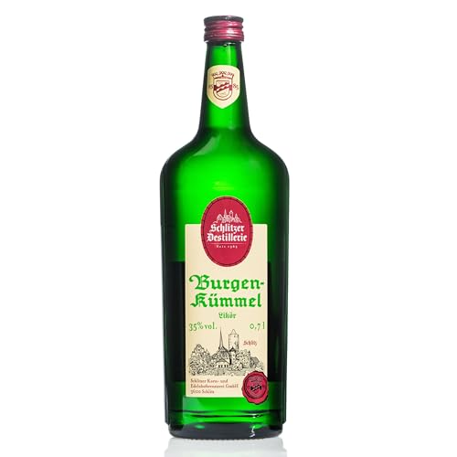 Schlitzer Burgen Kümmel Likör – Aromatische Spezialität mit feiner Kümmelnote (38% Vol.), 0,7L