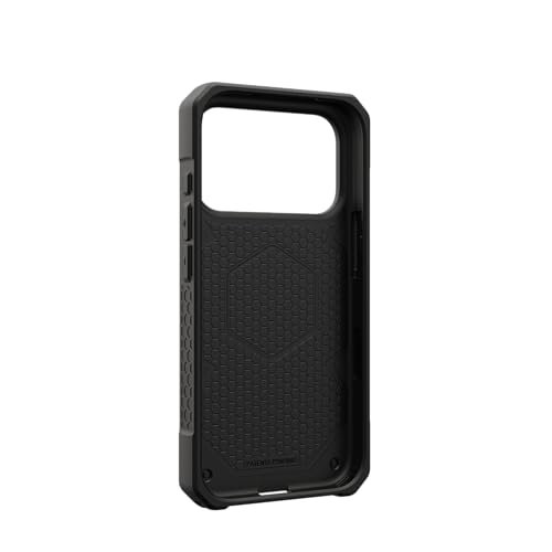 Image of Urban Armor Gear UAG Monarch Pro Magnetic Compatible with Exclusive Cap, Rugged Heavy Duty Shockproof Anti-Slip Military Grade Protective Case /Cover Designed for iPhone 17 Pro (2025) - Carbon Fiber