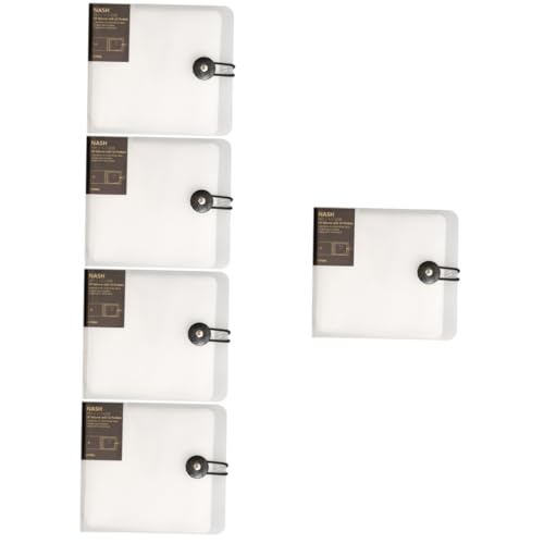 Gatuida I2HJ31G248P038ZI4 DVD-Aufbewahrungstaschen 5er-Set
