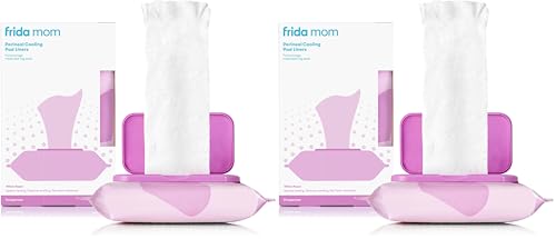 Frida Mom Witch Hazel Perineal Cooling Pad Liners for Postpartum Care, Hospital Bag Essentials for...