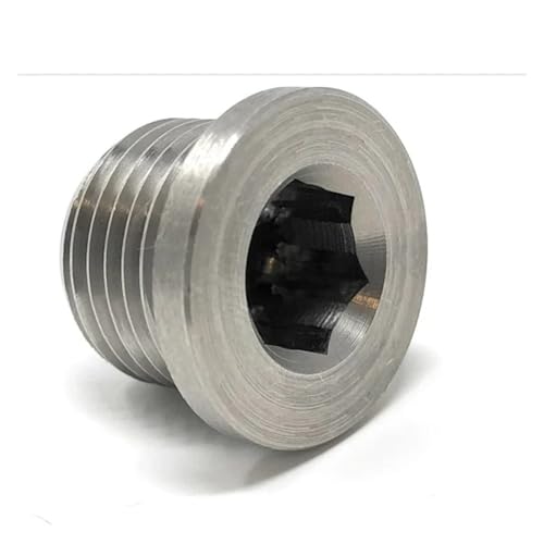 1PCS Stainless Steel M18x1.5 Thread Inner Hexagon Bung Connector Auto Part MDBJTCYZN
