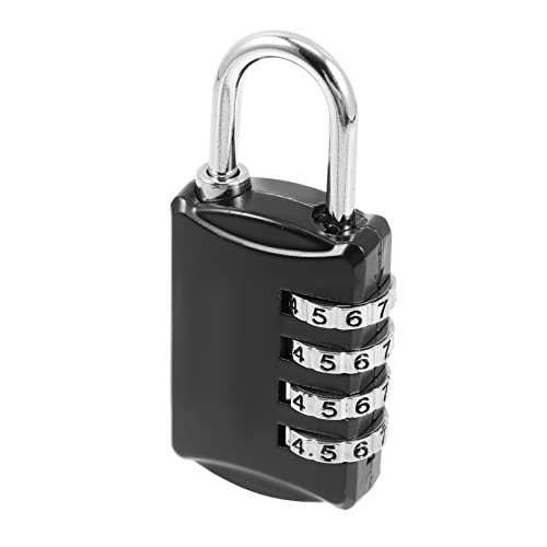 Unomor Zinc Alloy Padlock School Gym Combination Lock Lock for Locker Toolbox Case
