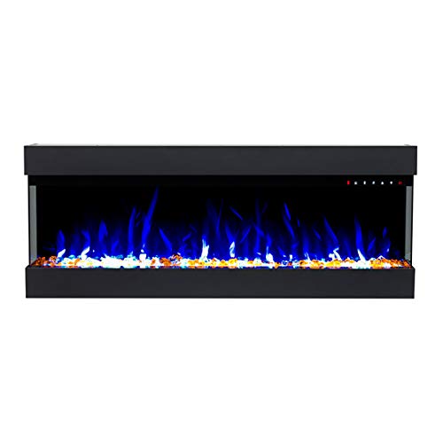 GLOW FIRE Insert 72 Electric Fireplace, Camino a