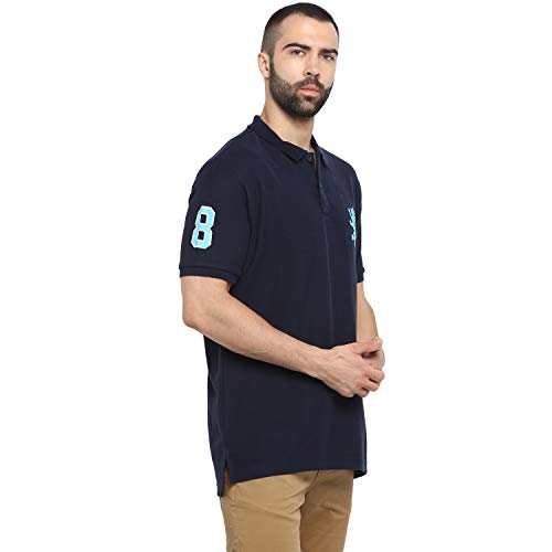 Image of Red Tape Men's Cotton Regular Fit Polo T-Shirt