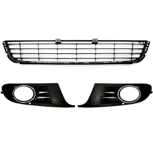 Calandre inférieure centrale noire pour Golf 6 - Réparation grille pare-chocs cassée