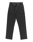 __Stoff: __ Baumwollstoff Quiksilver Denim Pants Taxer Denim Hose Jungen Schwarz 10