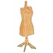 POPETPOP Poupée Robe Forme Fille Bois Démontable Support D Affichage Titulaire Mannequin Modèle Stand Poupée Accessoires pour L Affichage Ou À Coudre
