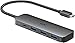Produktbild uni USB C Hub mit 100W Power Delivery, 3*USB A Datenports Multiport für MacBook Pro/Air, iPad Pro/Air, Surface Go, XPS, Pixelbook und mehr Type C Geräten