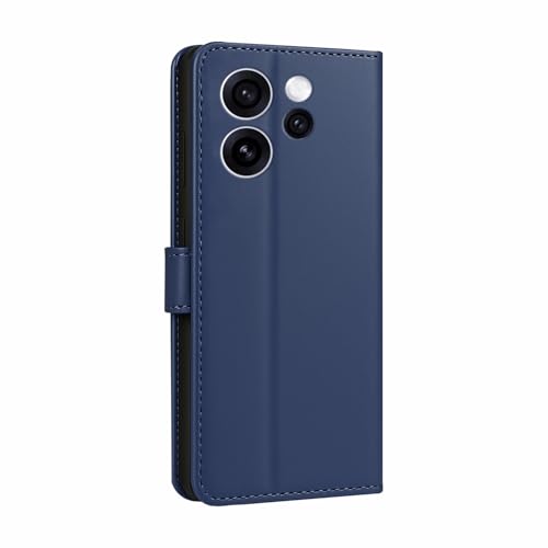 Image of AIBEX Shock Proof Flip Compatible for Oppo Reno 15 Pro 5G Flip Cover Leather Finish | Inside TPU with Card Pockets | Wallet Stand | Complete Protection Flip Case