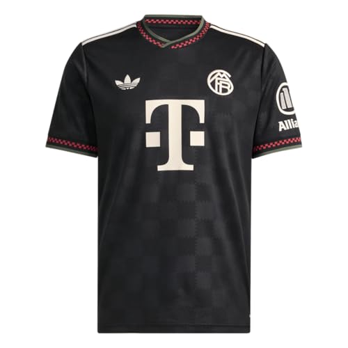 adidas Bayern Munich Third Jersey 25/26 (Black/Olive Green)