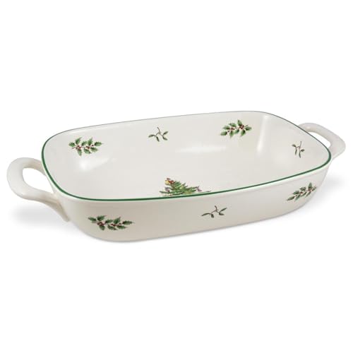 Spode Christmas Tree Oval Breadbasket, 14 Inch x...