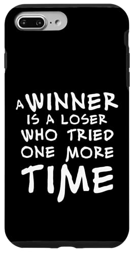 A Winner Is A Loser Who Try One More Time �X�}�z�P�[�X iPhone 7 Plus/8 Plus �p