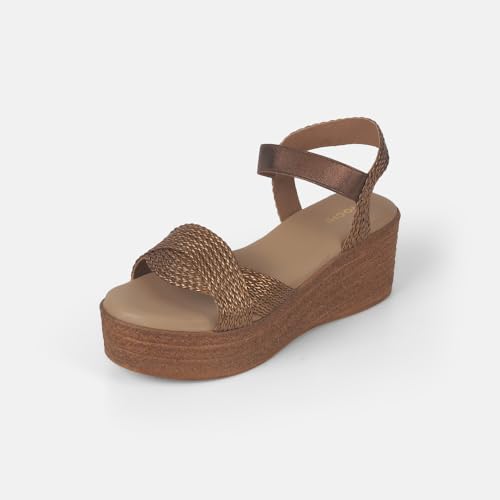 Image of Mochi Women's fashionable Wedge Sandal