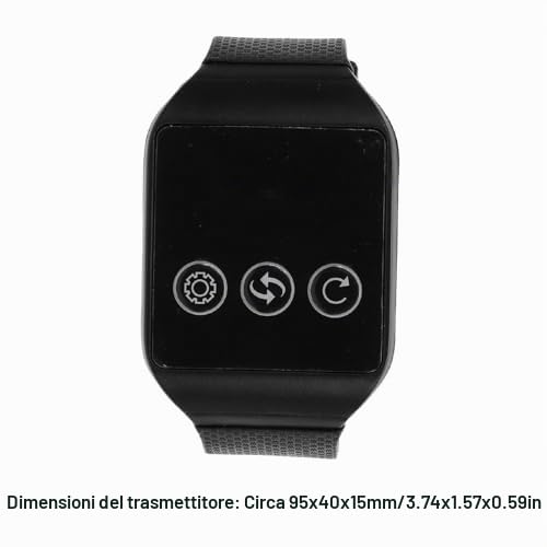 di Chiamata Wireless con 4 Ricevitori e 1 Trasmettitore, Cercapersone senza Fili per Badanti e Ristoranti, Funzione di Chiamata in Coda