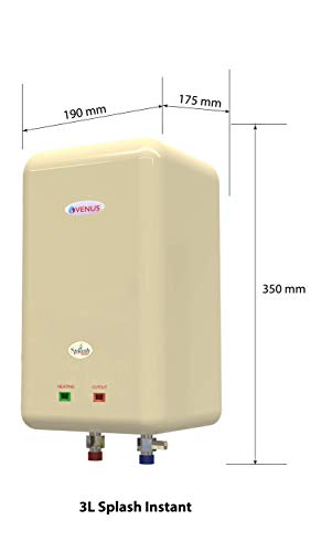 Venus Splash 3P30 3-Litre Instant Water Heater (Ivory)