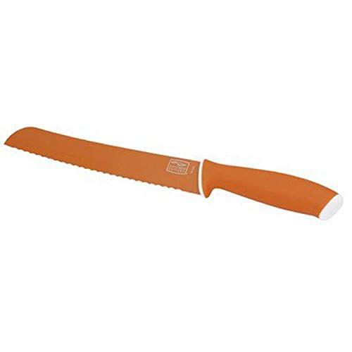 Chicago Cutlery Vivid 8-Inch/20.3cm Bread Knife, Orange