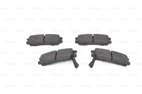 Bosch BP1449 - Car Rear Brake Pads - Bosch Quality - For Quiet Braking With Low Dust - ECE-R90 Certified - Copper-Free - 1 Set Of 4 Brake Pads - View #3
