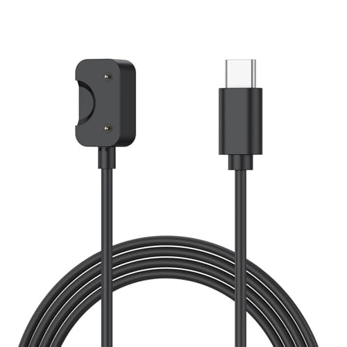 Image of Charger for Galaxy Fit 3 SM-R390, Replacement Type C Charging Cable Cord for Samsung Galaxy Fit 3 Smart Watch (3.2ft /100cm) (Black)