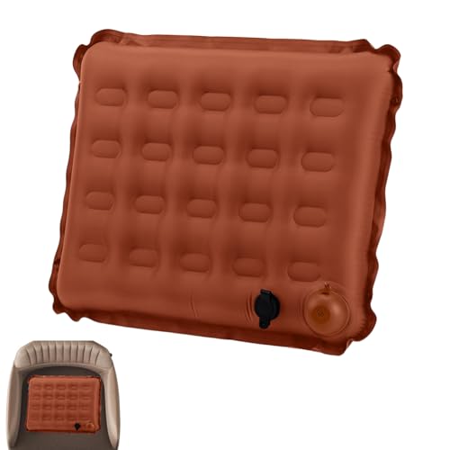 Cojín Inflable – Almohadilla de Silla de Gruesa con Tira Reflectante, cojín de Asiento Inflable – para Senderismo, mochileros, Caza, Picnic, Viajes, avión, Deportes, Eventos y Playa