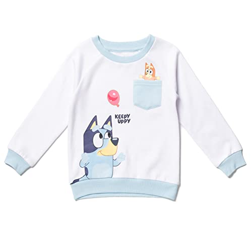 Bluey Bingo Fleece Pullover Hoodie and Sweatshirt Toddler4