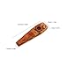 Wooden Kazoo Flute, Maple Wood Flute Musical Wind Instrument with Diaphragm for Mouth Music Playing Performance