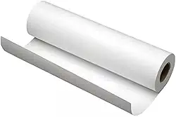 Papel Manteiga em Rolo, 30 cm x 50 Metros, para Forno e Air Fryer, Branco