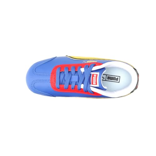 PUMA Toddler Girls Roma Primary Lace Up Sneakers Shoes Casual - Blue4