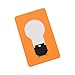 Produktbild Swiftgood Licht Nachtlicht tragbare Faltung Designled Card Light tragbare Farbe Visitenkarte Licht Nachtlicht tragbare Notlicht Brieftasche Licht