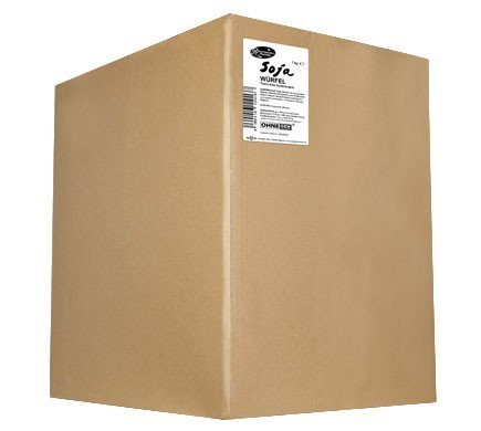 VANTASTIC FOODS SOJA WÜRFEL SOJAFLEISCH FLEISCHERSATZ, VORRATSKARTON 7KG, Vegan, Vegetarisch, Soja-Fleisch Cover