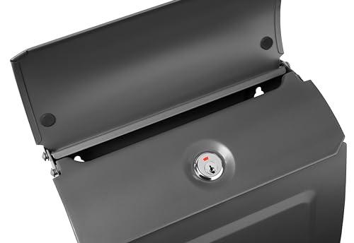 Architectural Mailboxes 2594GR-10 Aspen Galvanized Steel, Locking, Wall Mount Mailbox thumb #1