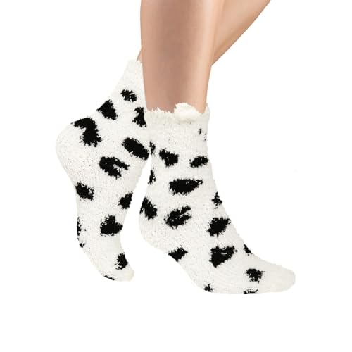 Image of Benefeet Sox Cute Fuzzy Socks for Women Girls - Fluffy Cozy Warm Winter Funny Animal Slipper Plush Sleeping Socks