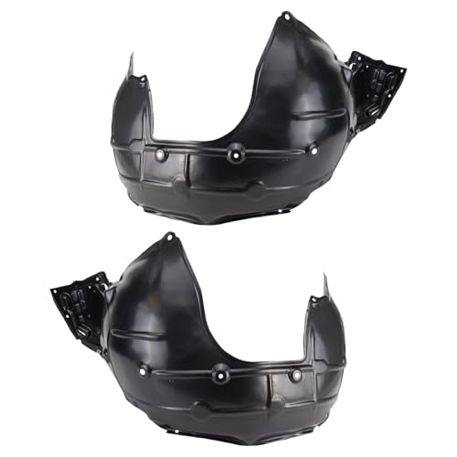 Image of TRQ Front Inner Fender Liner Set Compatible with 2017-2019 Honda Civic HO1248176 HO1249176