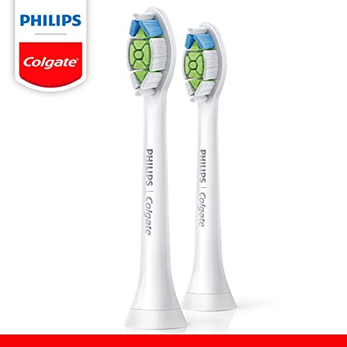 Colgate Refil Para Escova De Dente Elétrica Philips Branqueadora 2 Unid Branco